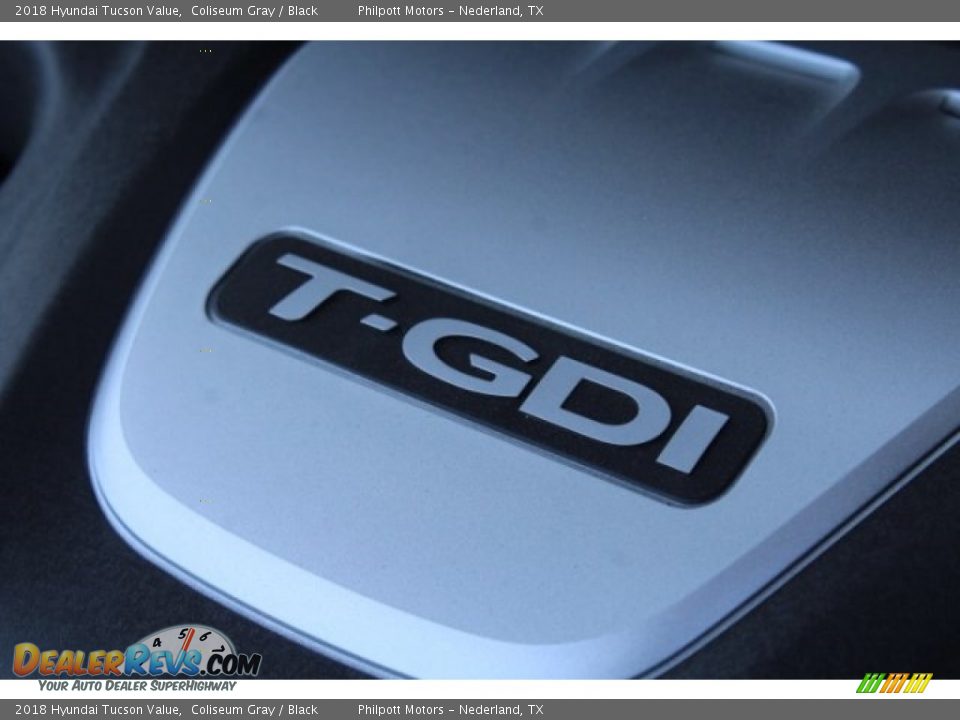 2018 Hyundai Tucson Value Coliseum Gray / Black Photo #35