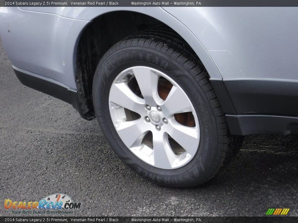 2014 Subaru Legacy 2.5i Premium Venetian Red Pearl / Black Photo #3