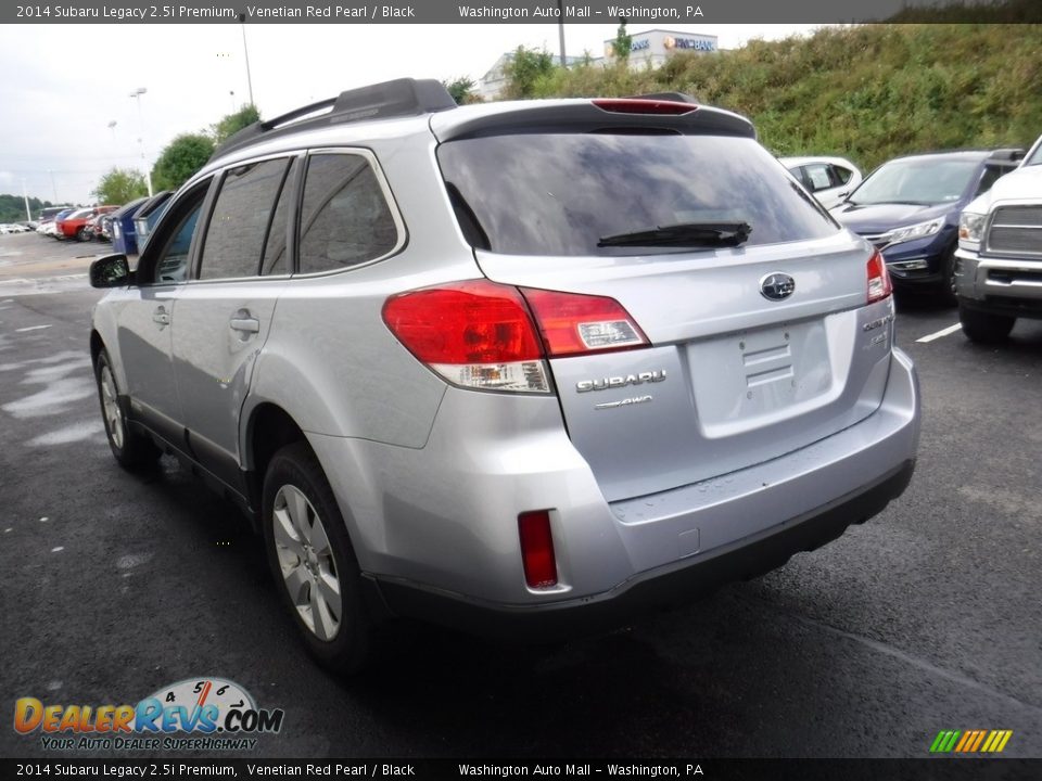2014 Subaru Legacy 2.5i Premium Venetian Red Pearl / Black Photo #6