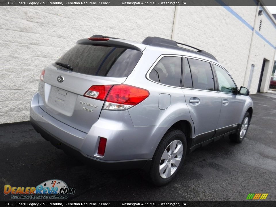 2014 Subaru Legacy 2.5i Premium Venetian Red Pearl / Black Photo #7