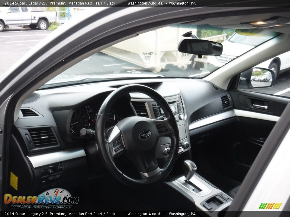 2014 Subaru Legacy 2.5i Premium Venetian Red Pearl / Black Photo #10