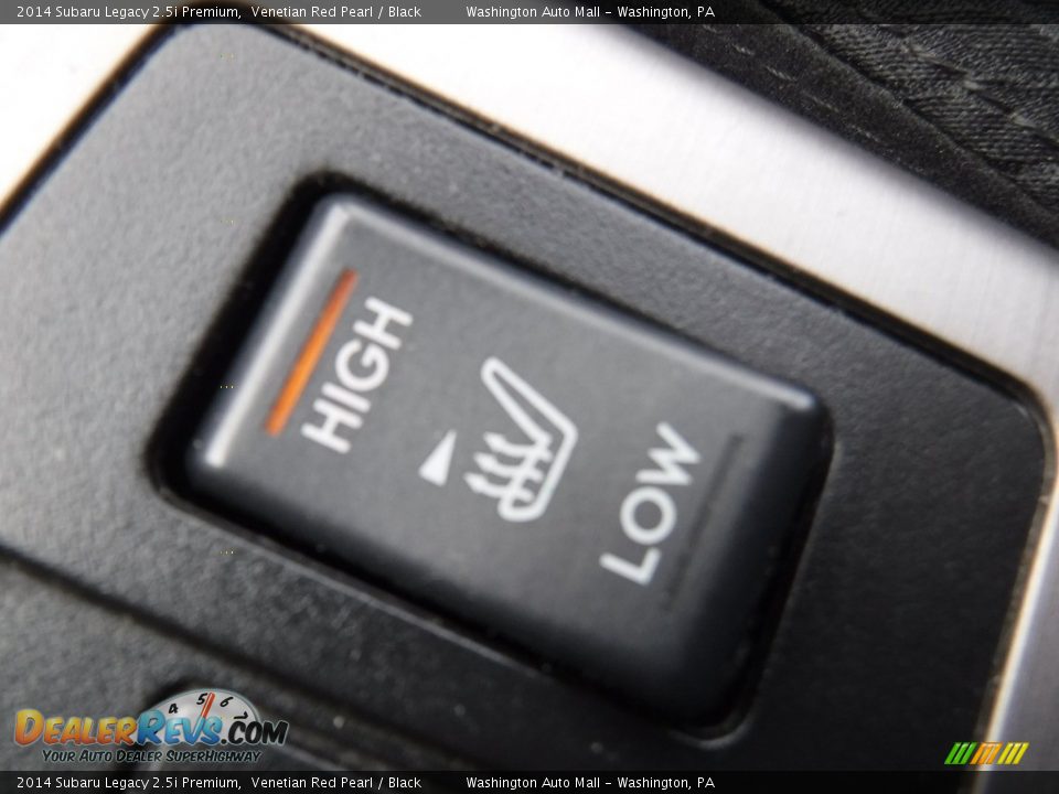 2014 Subaru Legacy 2.5i Premium Venetian Red Pearl / Black Photo #13