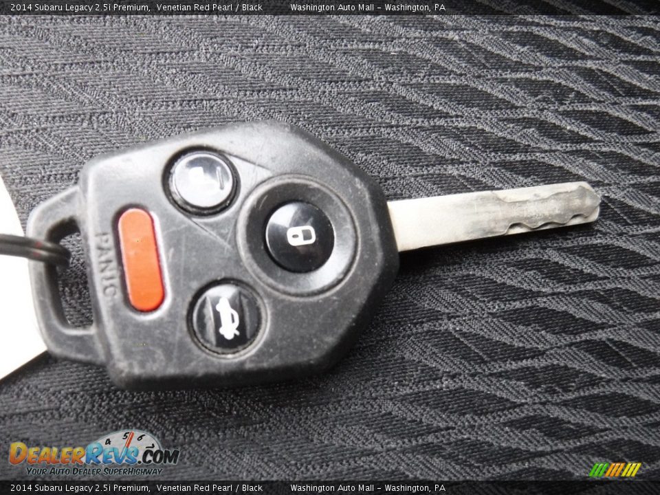 2014 Subaru Legacy 2.5i Premium Venetian Red Pearl / Black Photo #18