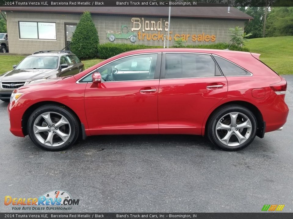 2014 Toyota Venza XLE Barcelona Red Metallic / Black Photo #1