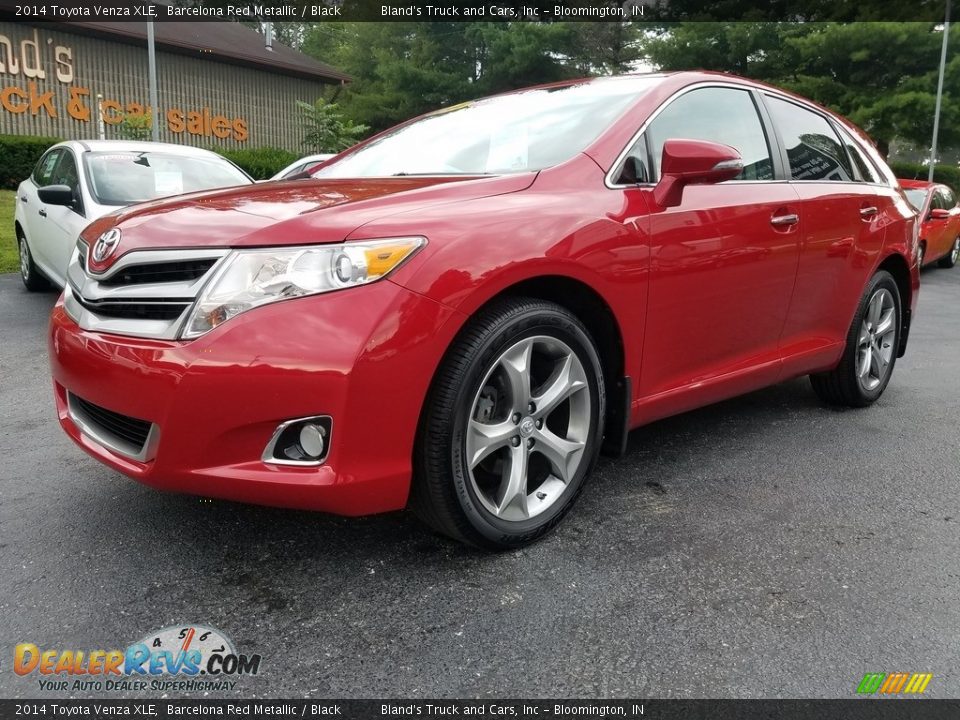 2014 Toyota Venza XLE Barcelona Red Metallic / Black Photo #2