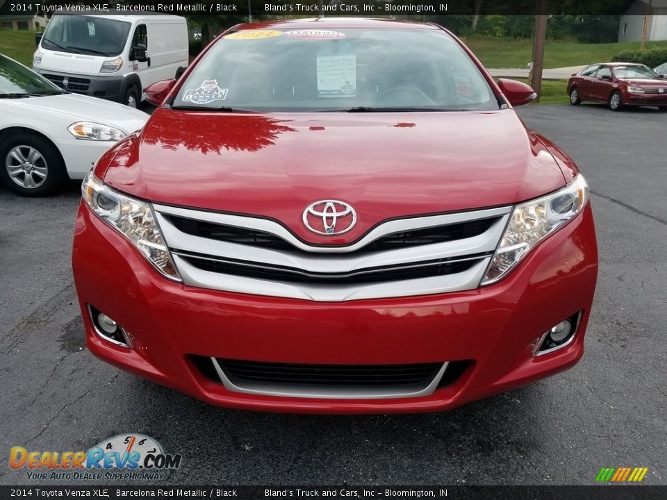 2014 Toyota Venza XLE Barcelona Red Metallic / Black Photo #3