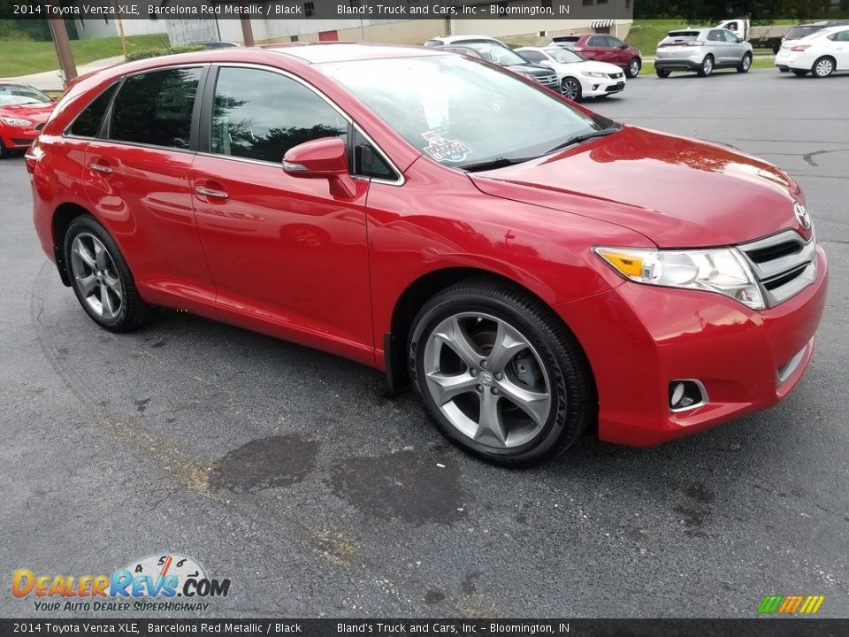 2014 Toyota Venza XLE Barcelona Red Metallic / Black Photo #4