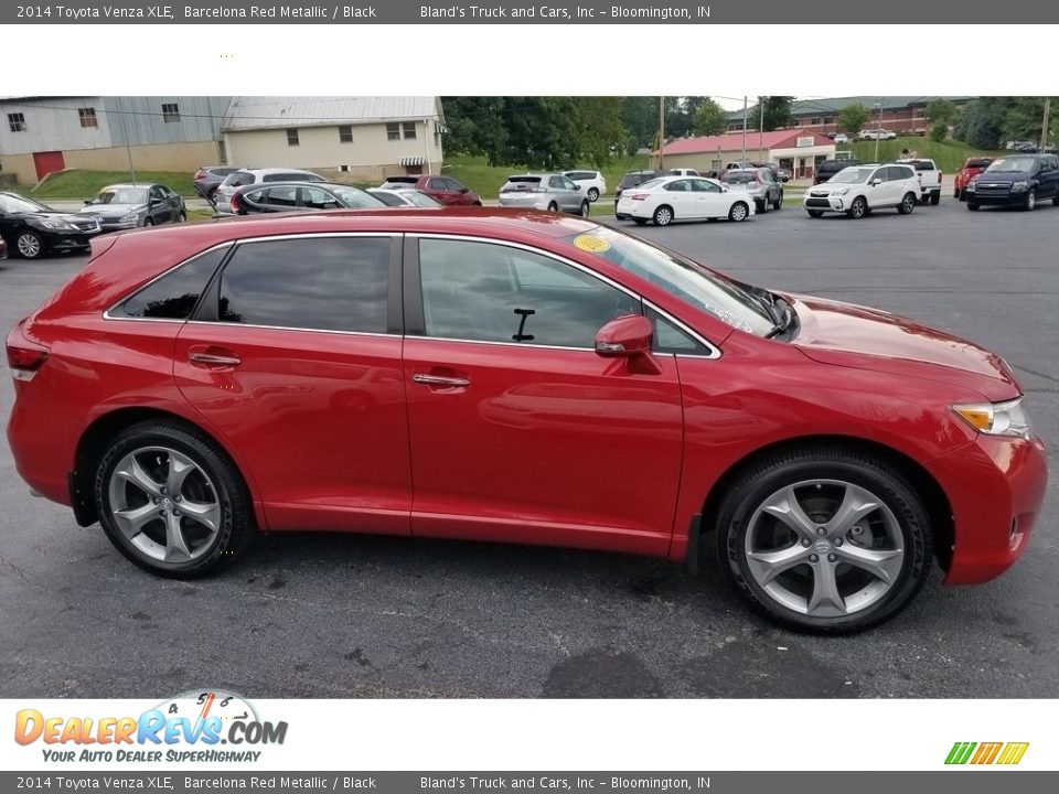 2014 Toyota Venza XLE Barcelona Red Metallic / Black Photo #5