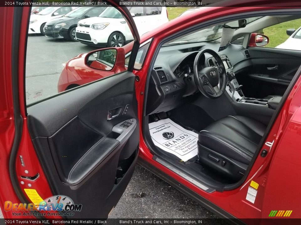 2014 Toyota Venza XLE Barcelona Red Metallic / Black Photo #17