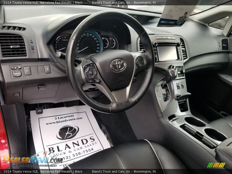 2014 Toyota Venza XLE Barcelona Red Metallic / Black Photo #23