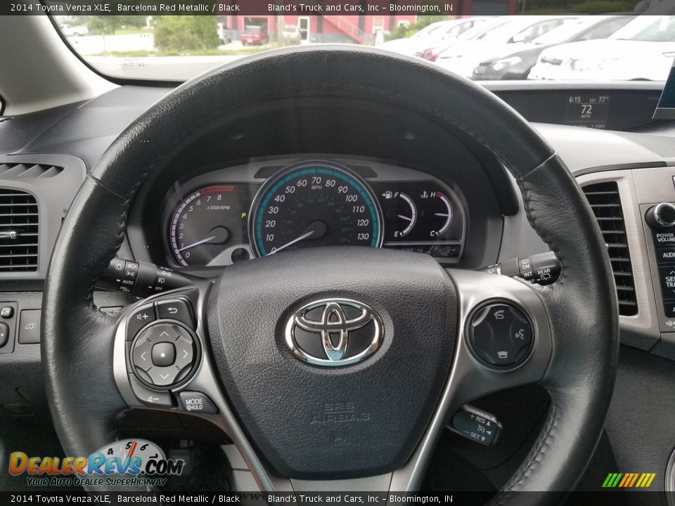 2014 Toyota Venza XLE Barcelona Red Metallic / Black Photo #27