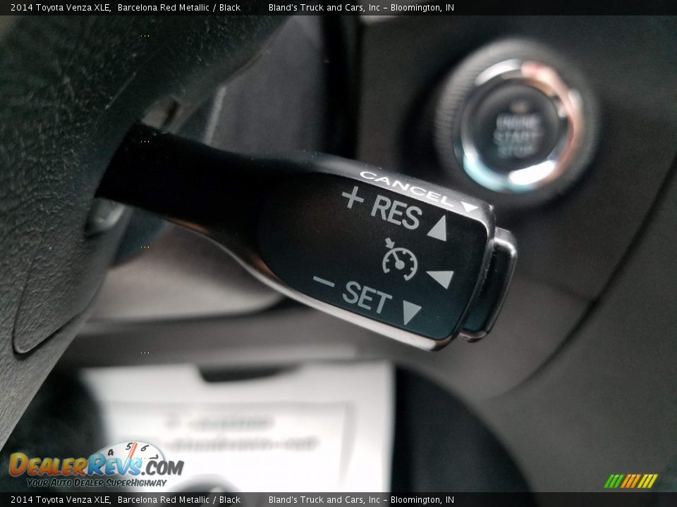 2014 Toyota Venza XLE Barcelona Red Metallic / Black Photo #30