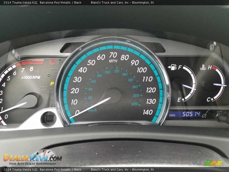 2014 Toyota Venza XLE Barcelona Red Metallic / Black Photo #32