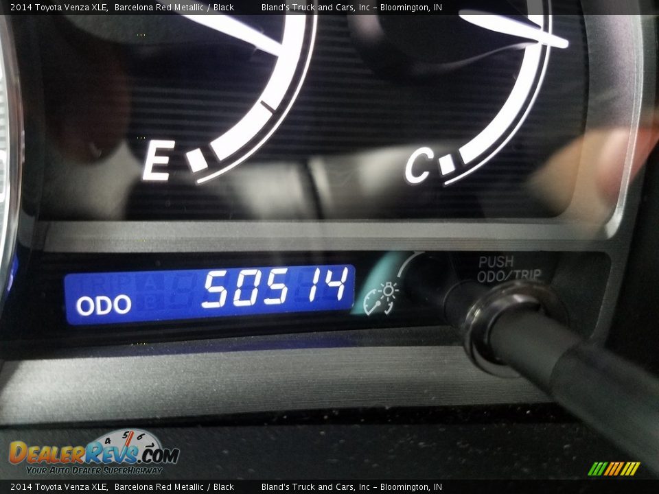2014 Toyota Venza XLE Barcelona Red Metallic / Black Photo #33