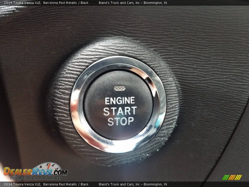 2014 Toyota Venza XLE Barcelona Red Metallic / Black Photo #35