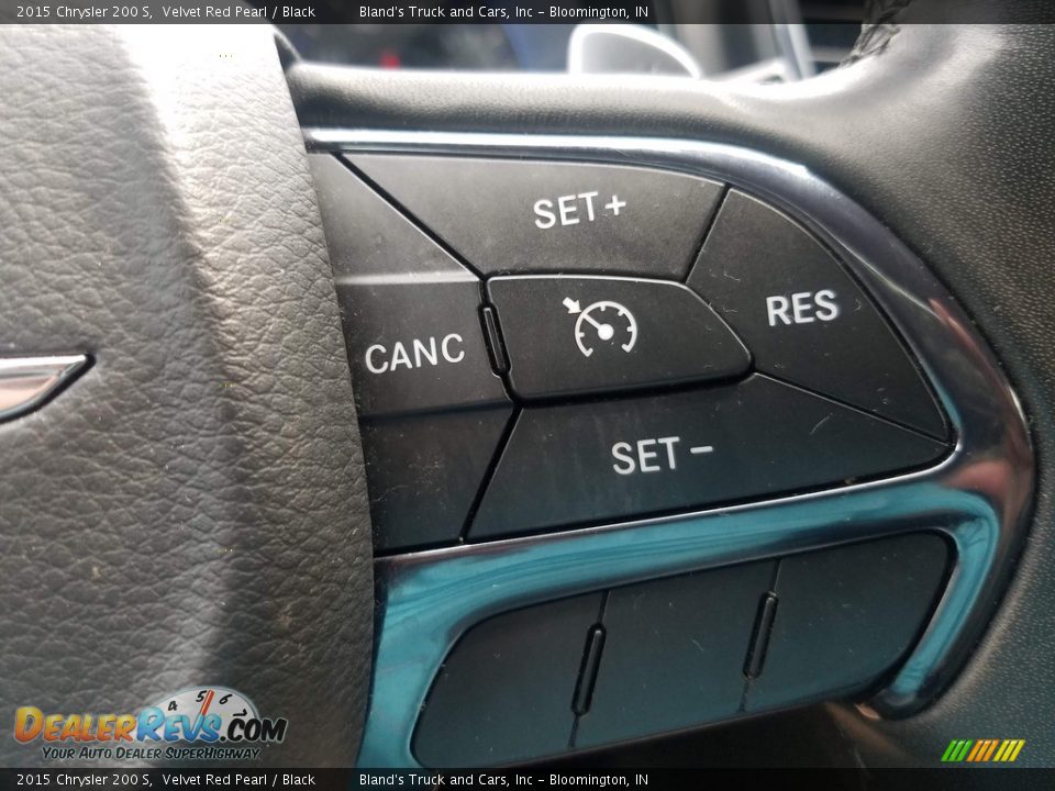 2015 Chrysler 200 S Velvet Red Pearl / Black Photo #13