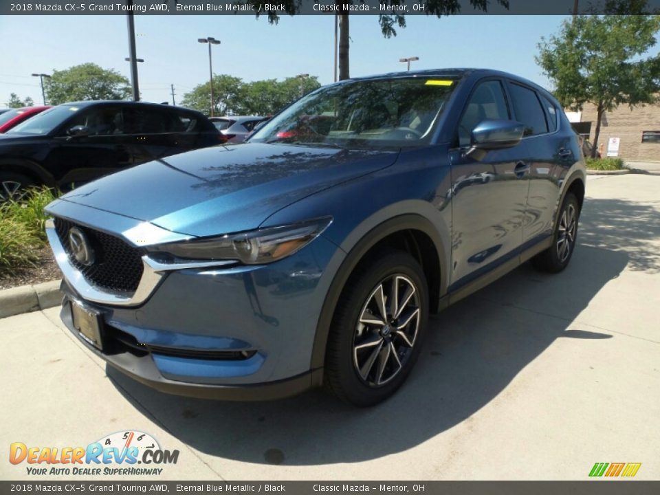 2018 Mazda CX-5 Grand Touring AWD Eternal Blue Metallic / Black Photo #1