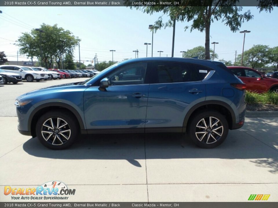 2018 Mazda CX-5 Grand Touring AWD Eternal Blue Metallic / Black Photo #2