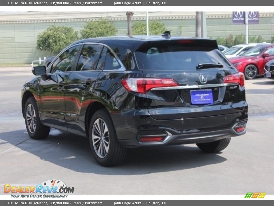 2016 Acura RDX Advance Crystal Black Pearl / Parchment Photo #5