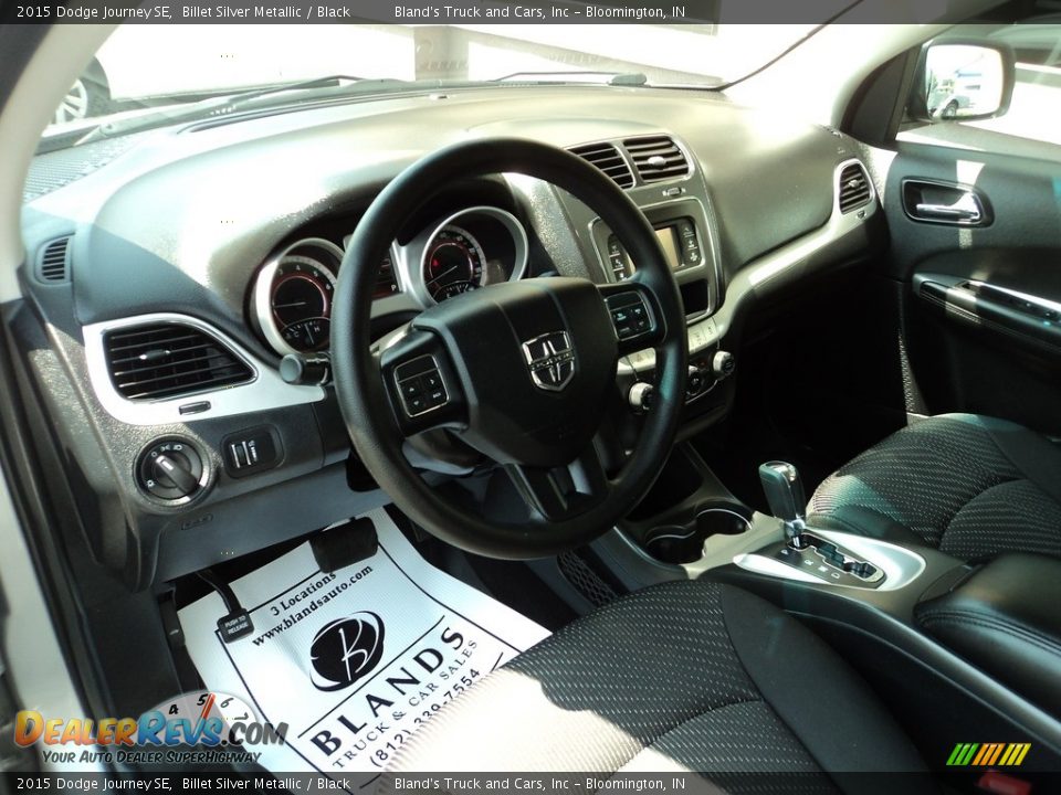 2015 Dodge Journey SE Billet Silver Metallic / Black Photo #6