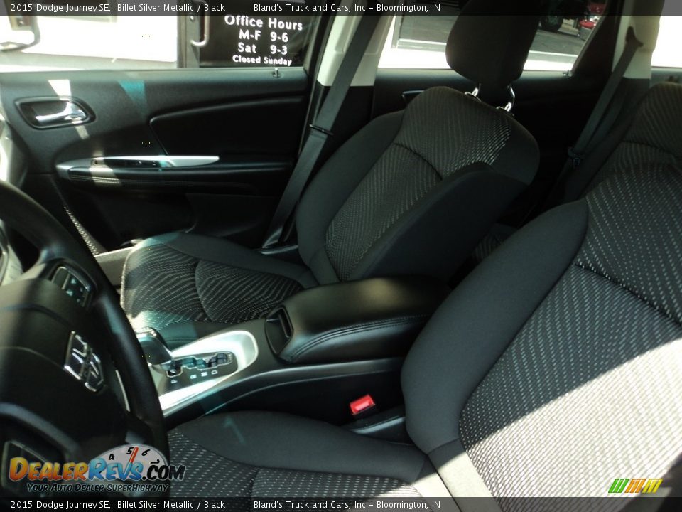 2015 Dodge Journey SE Billet Silver Metallic / Black Photo #7