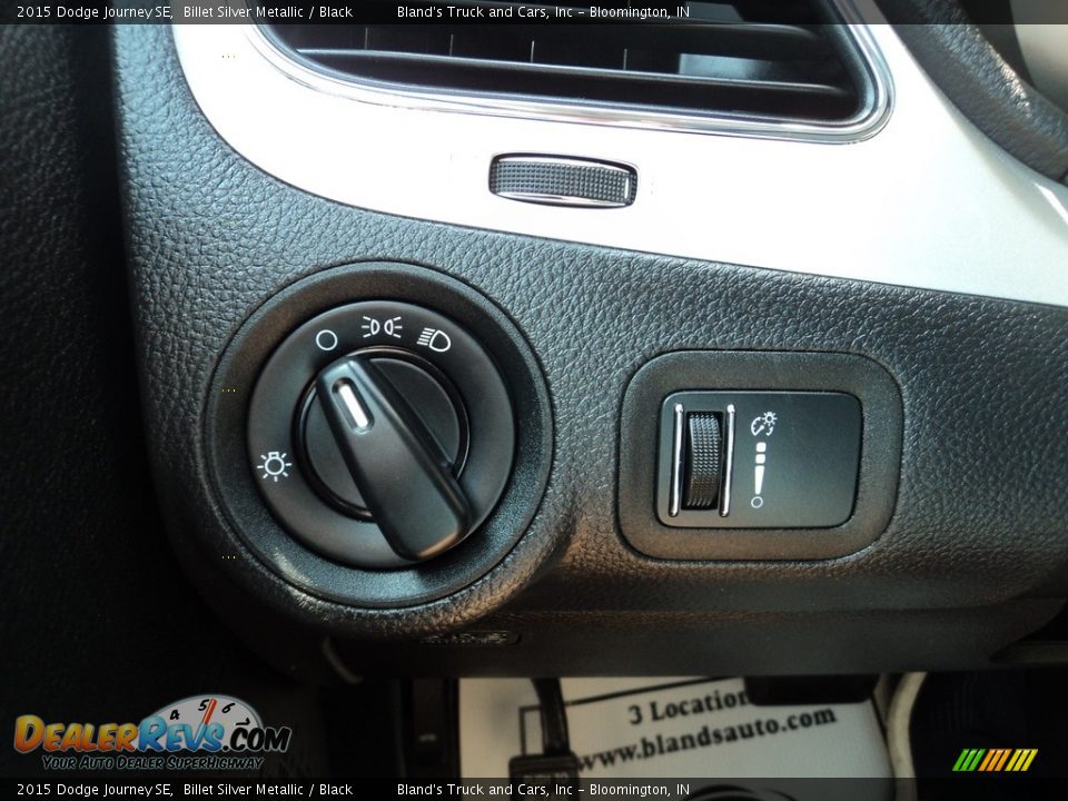 2015 Dodge Journey SE Billet Silver Metallic / Black Photo #11