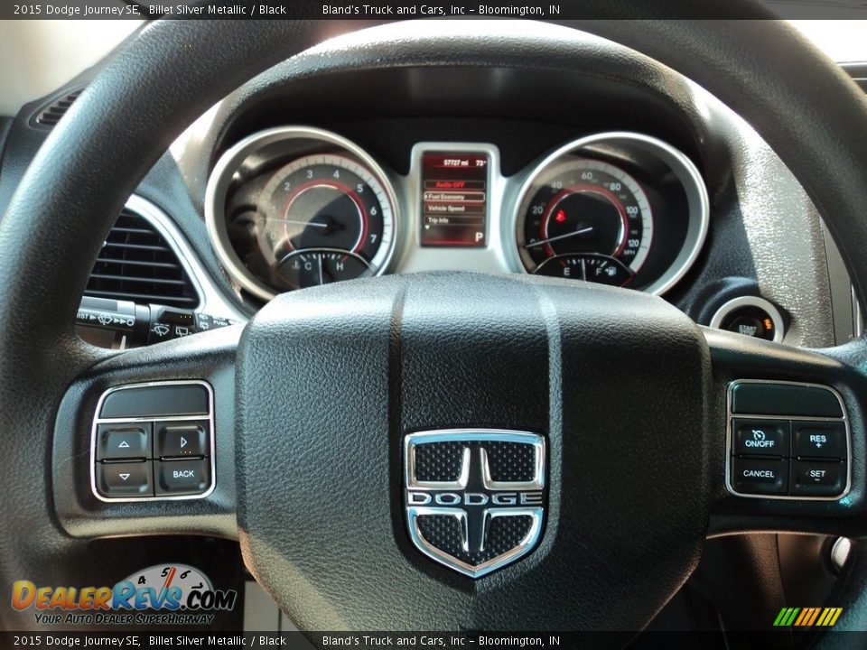 2015 Dodge Journey SE Billet Silver Metallic / Black Photo #12