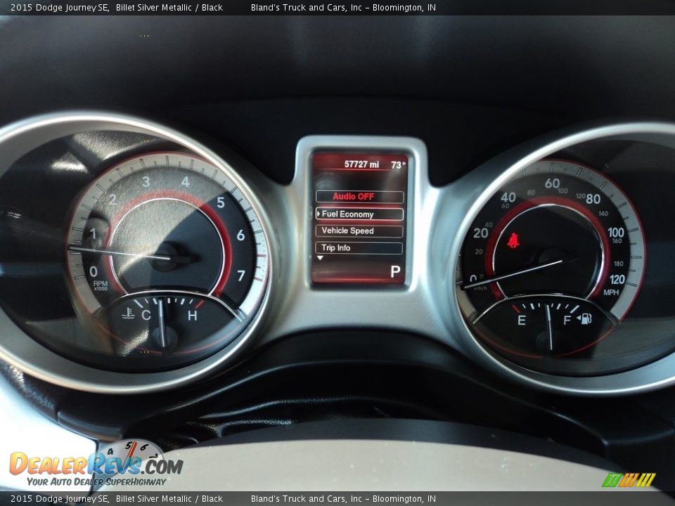 2015 Dodge Journey SE Billet Silver Metallic / Black Photo #13