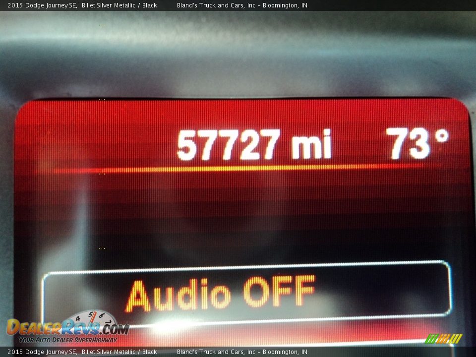 2015 Dodge Journey SE Billet Silver Metallic / Black Photo #14