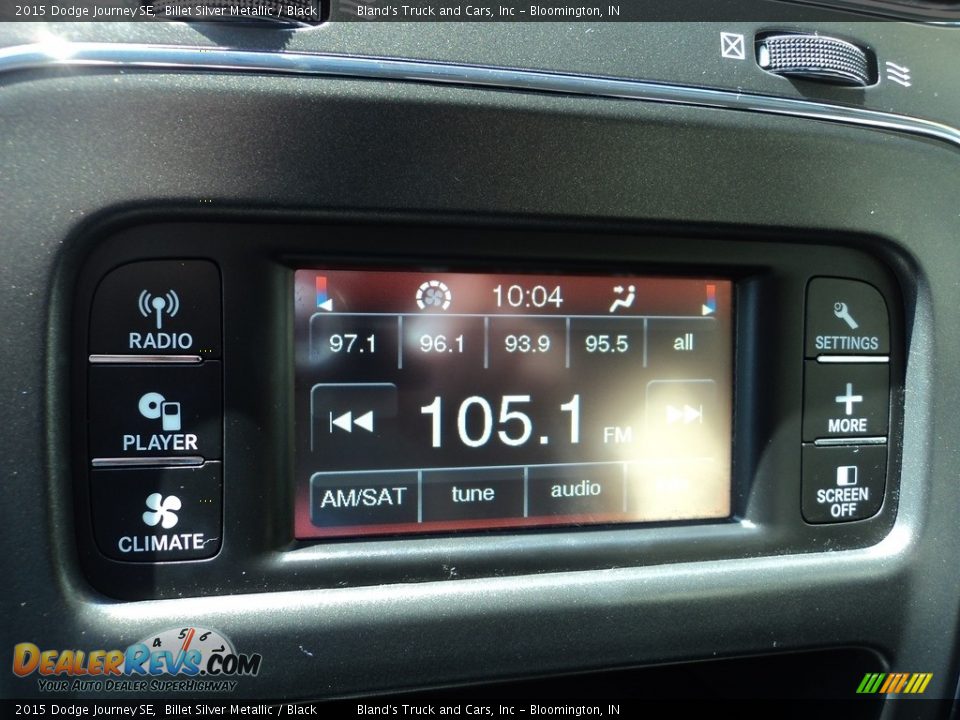 2015 Dodge Journey SE Billet Silver Metallic / Black Photo #18