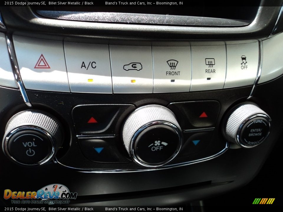 2015 Dodge Journey SE Billet Silver Metallic / Black Photo #19