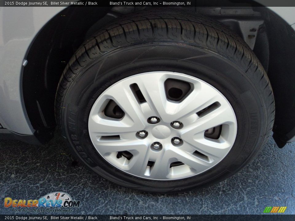 2015 Dodge Journey SE Billet Silver Metallic / Black Photo #22