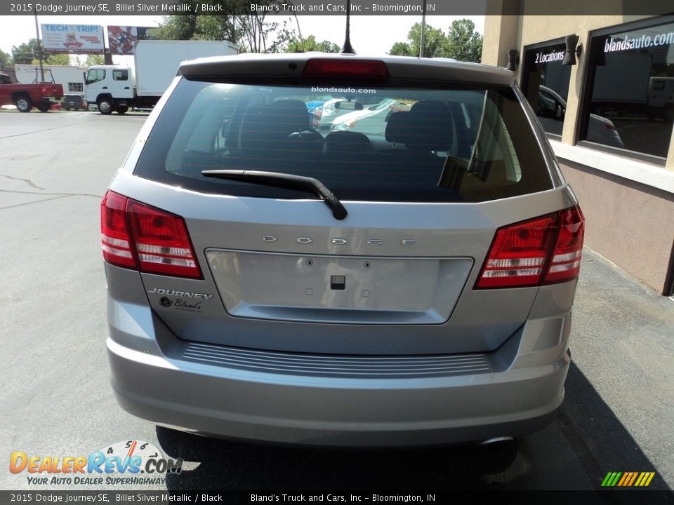 2015 Dodge Journey SE Billet Silver Metallic / Black Photo #23