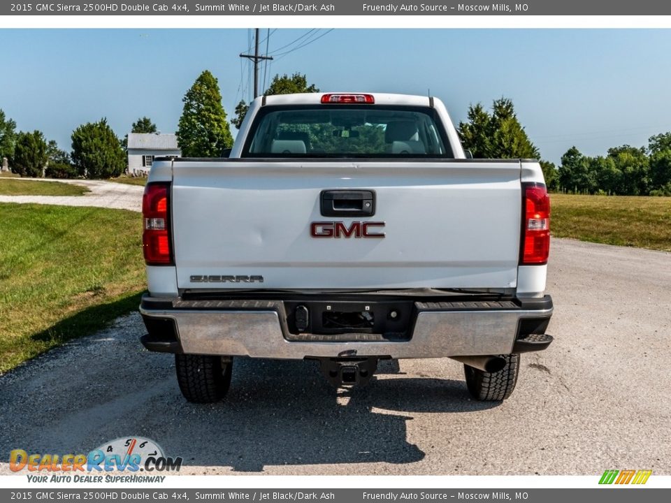 2015 GMC Sierra 2500HD Double Cab 4x4 Summit White / Jet Black/Dark Ash Photo #4