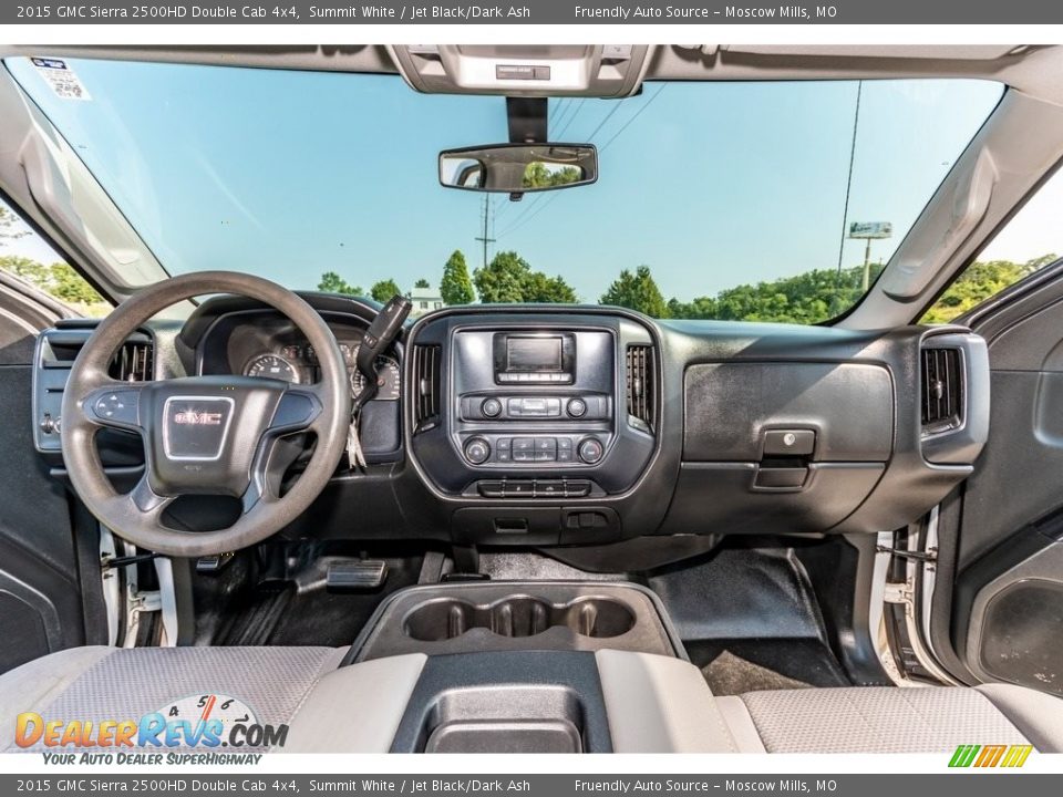 2015 GMC Sierra 2500HD Double Cab 4x4 Summit White / Jet Black/Dark Ash Photo #5