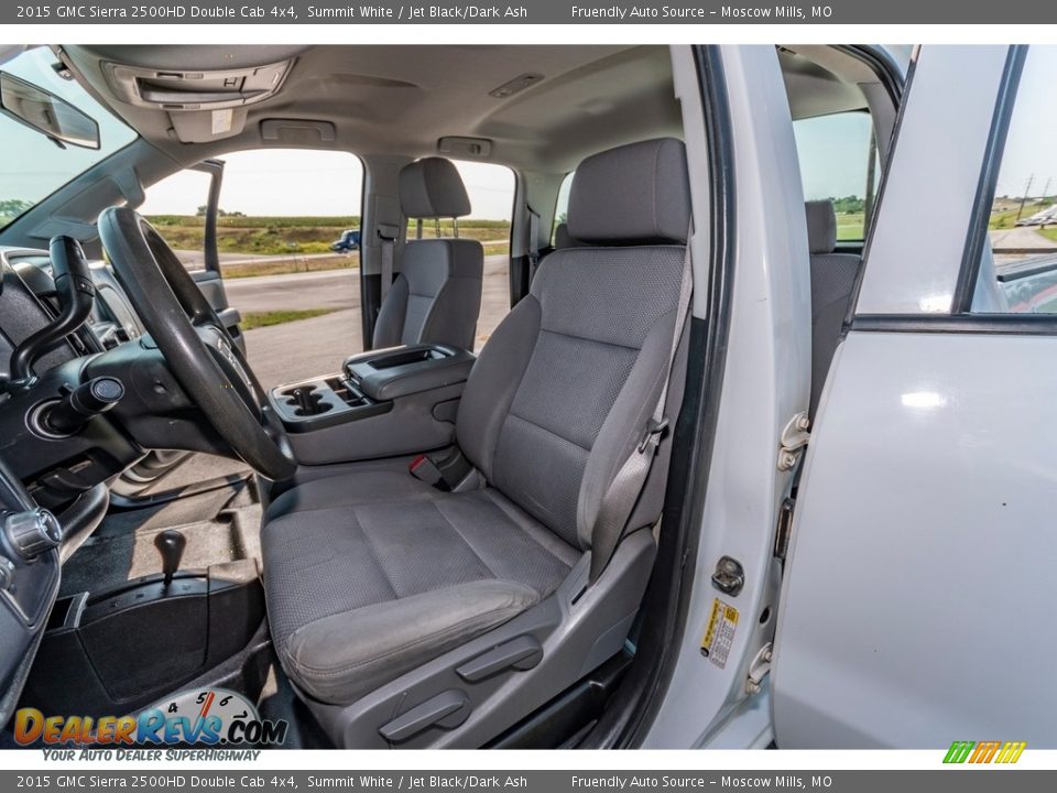 2015 GMC Sierra 2500HD Double Cab 4x4 Summit White / Jet Black/Dark Ash Photo #8