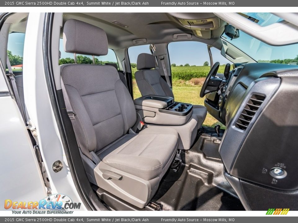 2015 GMC Sierra 2500HD Double Cab 4x4 Summit White / Jet Black/Dark Ash Photo #9