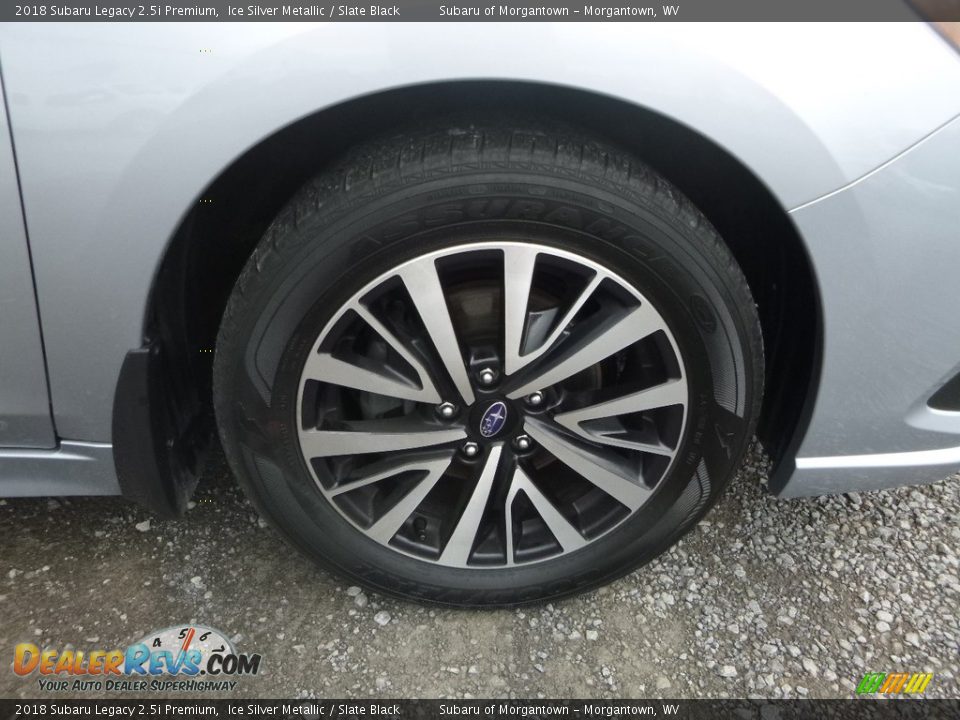 2018 Subaru Legacy 2.5i Premium Ice Silver Metallic / Slate Black Photo #2