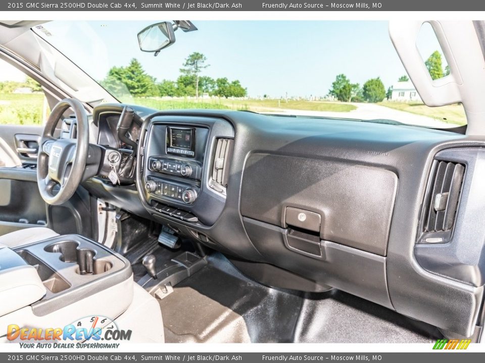 2015 GMC Sierra 2500HD Double Cab 4x4 Summit White / Jet Black/Dark Ash Photo #10