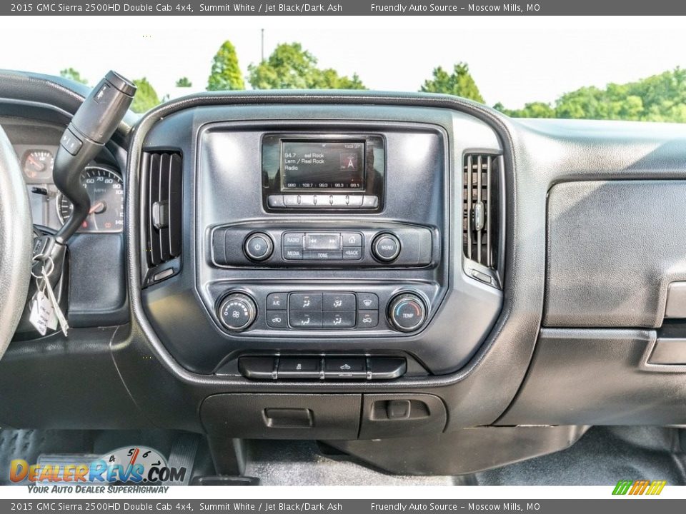 2015 GMC Sierra 2500HD Double Cab 4x4 Summit White / Jet Black/Dark Ash Photo #11