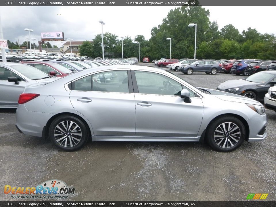 2018 Subaru Legacy 2.5i Premium Ice Silver Metallic / Slate Black Photo #3