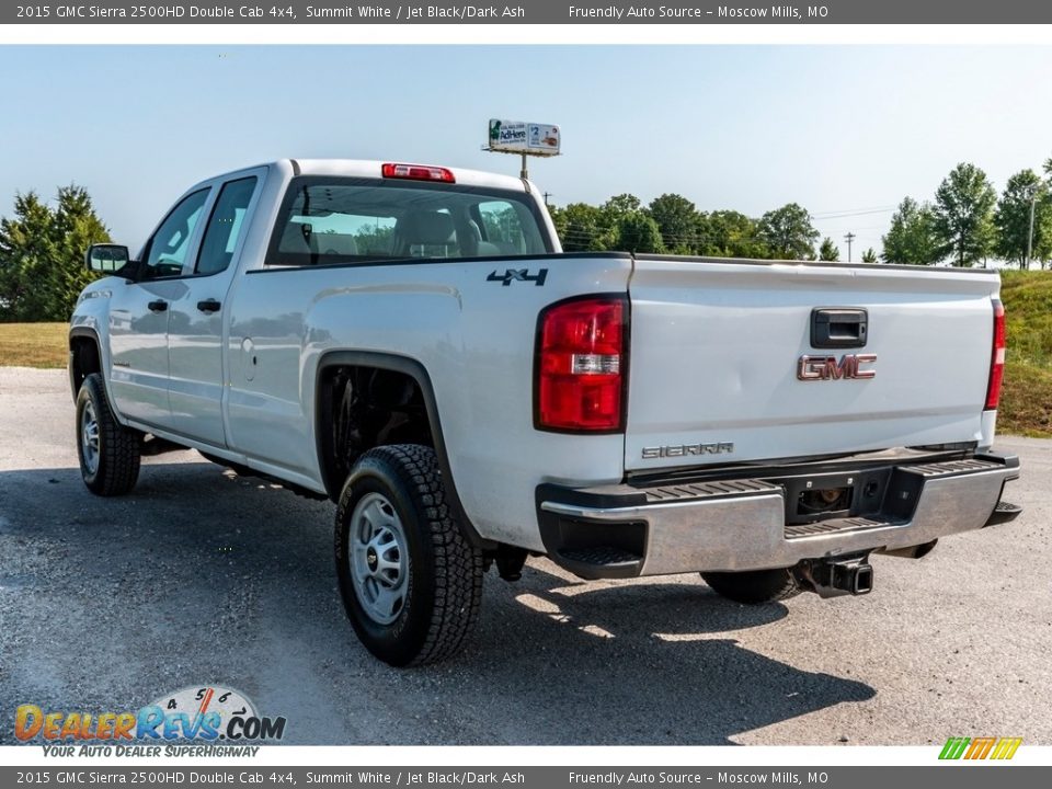 2015 GMC Sierra 2500HD Double Cab 4x4 Summit White / Jet Black/Dark Ash Photo #13
