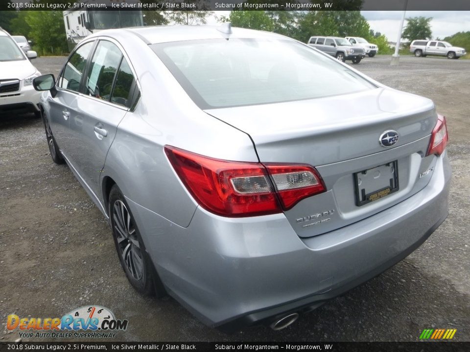 2018 Subaru Legacy 2.5i Premium Ice Silver Metallic / Slate Black Photo #6