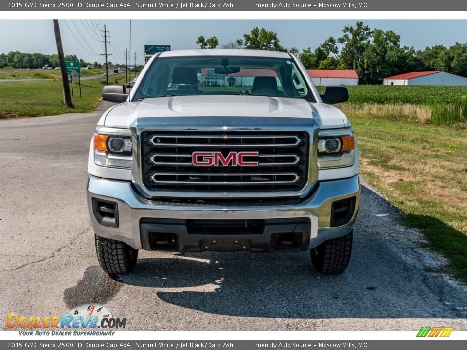 2015 GMC Sierra 2500HD Double Cab 4x4 Summit White / Jet Black/Dark Ash Photo #15