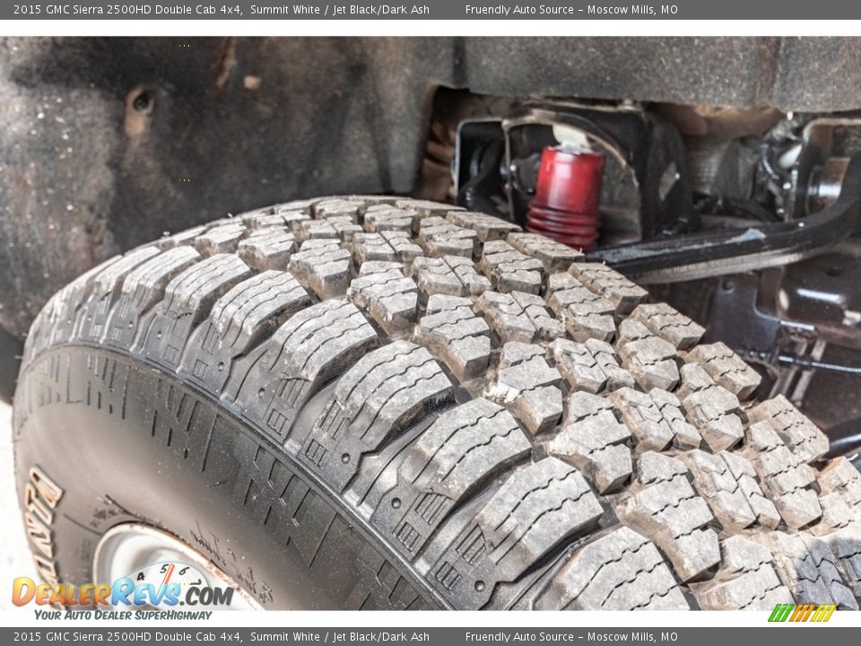 2015 GMC Sierra 2500HD Double Cab 4x4 Summit White / Jet Black/Dark Ash Photo #16