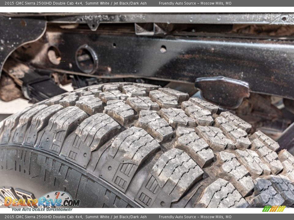 2015 GMC Sierra 2500HD Double Cab 4x4 Summit White / Jet Black/Dark Ash Photo #17