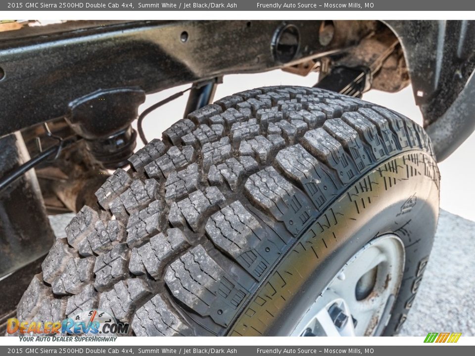 2015 GMC Sierra 2500HD Double Cab 4x4 Summit White / Jet Black/Dark Ash Photo #18