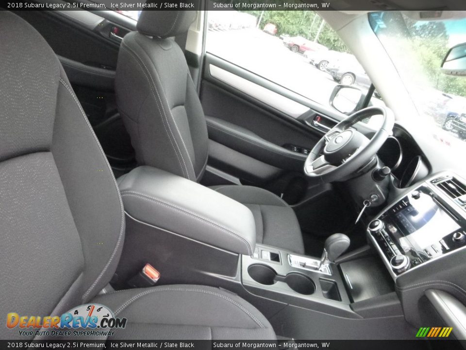 2018 Subaru Legacy 2.5i Premium Ice Silver Metallic / Slate Black Photo #10