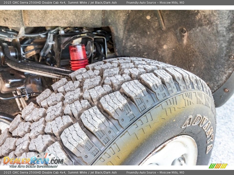 2015 GMC Sierra 2500HD Double Cab 4x4 Summit White / Jet Black/Dark Ash Photo #19