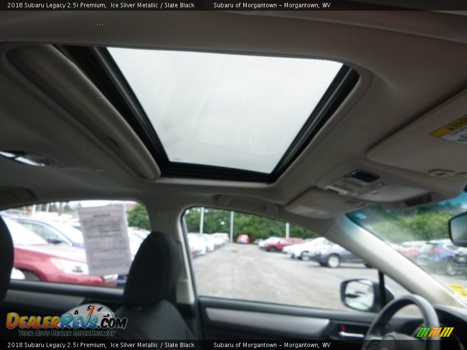 2018 Subaru Legacy 2.5i Premium Ice Silver Metallic / Slate Black Photo #12